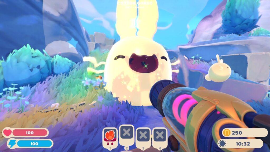 
مراجعة Slime Rancher 2

Slime Rancher 2 هي لعبة محاكاة حياة طورتها Monomi Park ونشرتها Double Fine Productions. تم إصداره في أوائل الوصول المبكر لـ Microsoft Windows و Xbox One و Xbox Series X/S في 21 يوليو 2023.

تتبع اللعبة مغامرات Beatrix LeBeau وهي تسافر إلى Rainbow Island ، وهي أرض غامضة مليئة بالتكنولوجيا القديمة والموارد الطبيعية غير المعروفة وسيل من الأشكال الجديدة من الوحل لاكتشافها. بينما تحاول Beatrix كشف أسرار الجزيرة وكشف حقيقتها ، ستبني وتربي وتزرعه داخل دفيئة جميلة ، تمنح جدرانها الزجاجية المتلألئة إطلالة كاملة على الجنة المتلألئة التي أصبحت الآن موطنها.